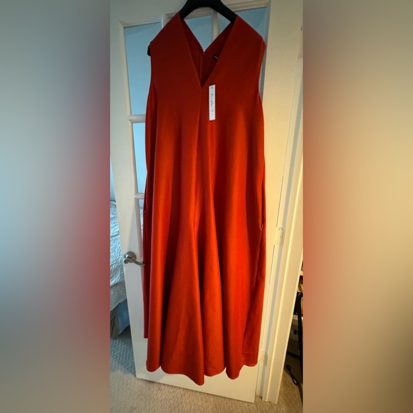 Samuel Dong Jumpsuit - size L - rust Red Color - Picture 1 of 6